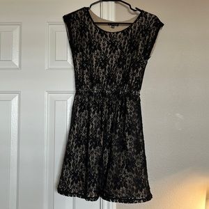 Black lace dress size small